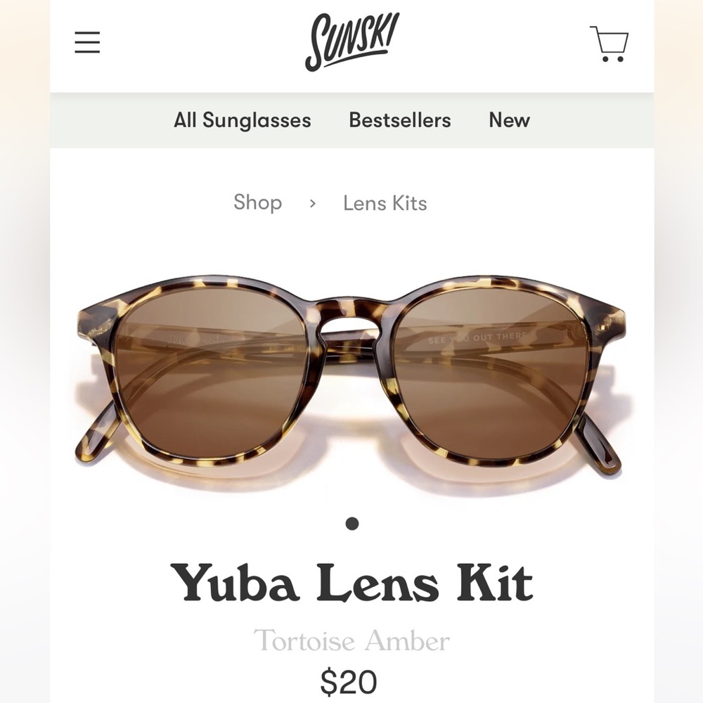 Sunski Replacement Lens - Yuba Amber